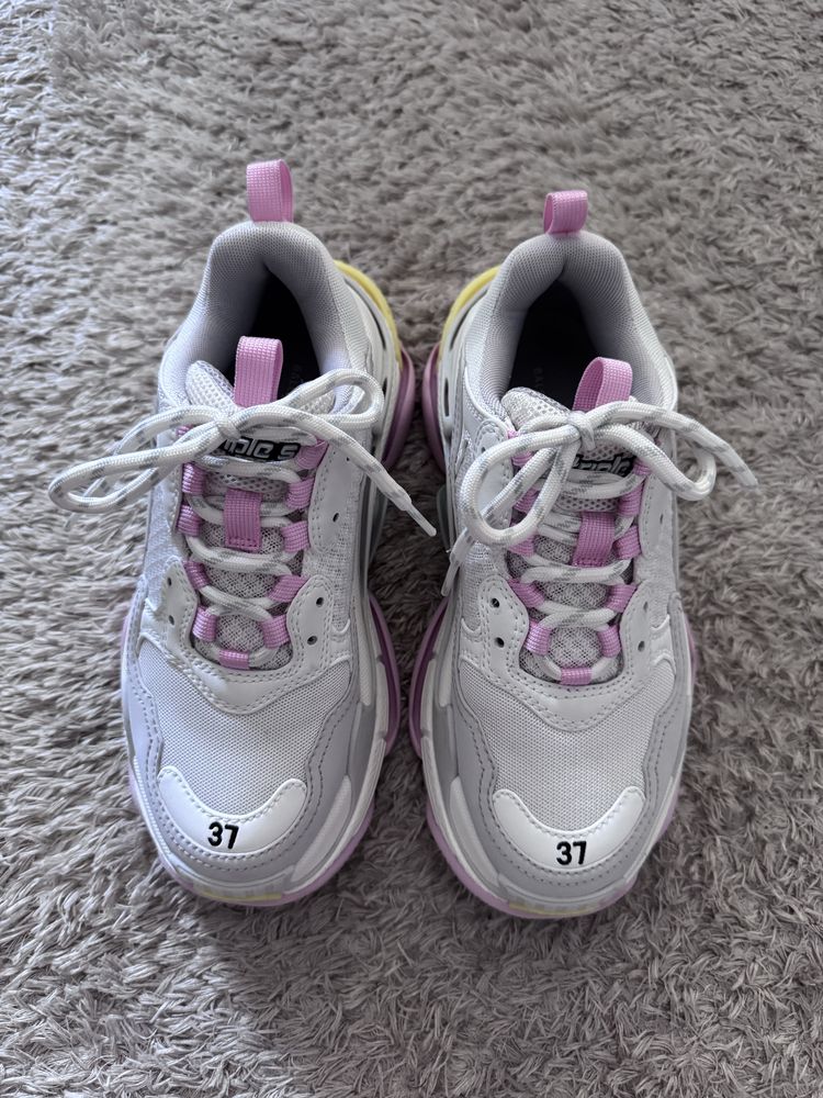 Balenciaga triple s pastel pastels platform sneakersy 37 oryginalne