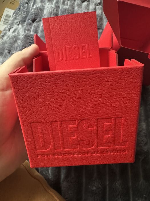 Pudełko na zegarek Diesel + czysta gwarancja