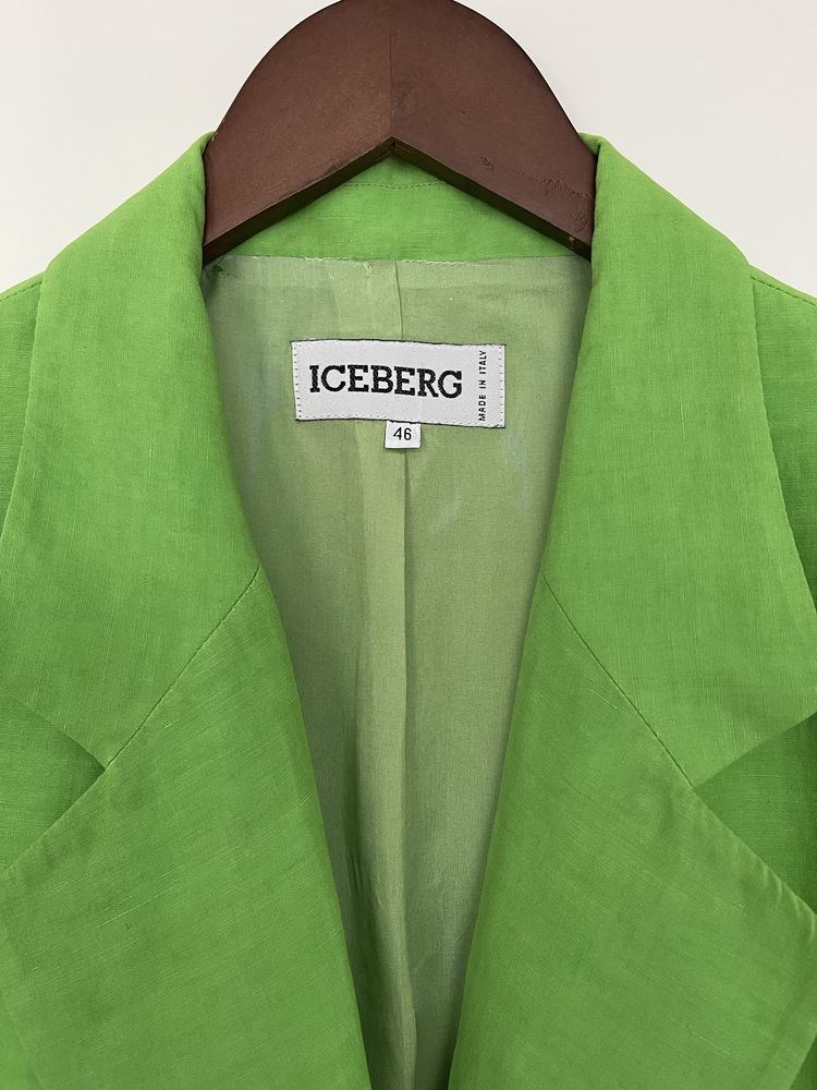 Костюм ICEBERG льняний(шовк)оригінал 46 розмір(М-Л)