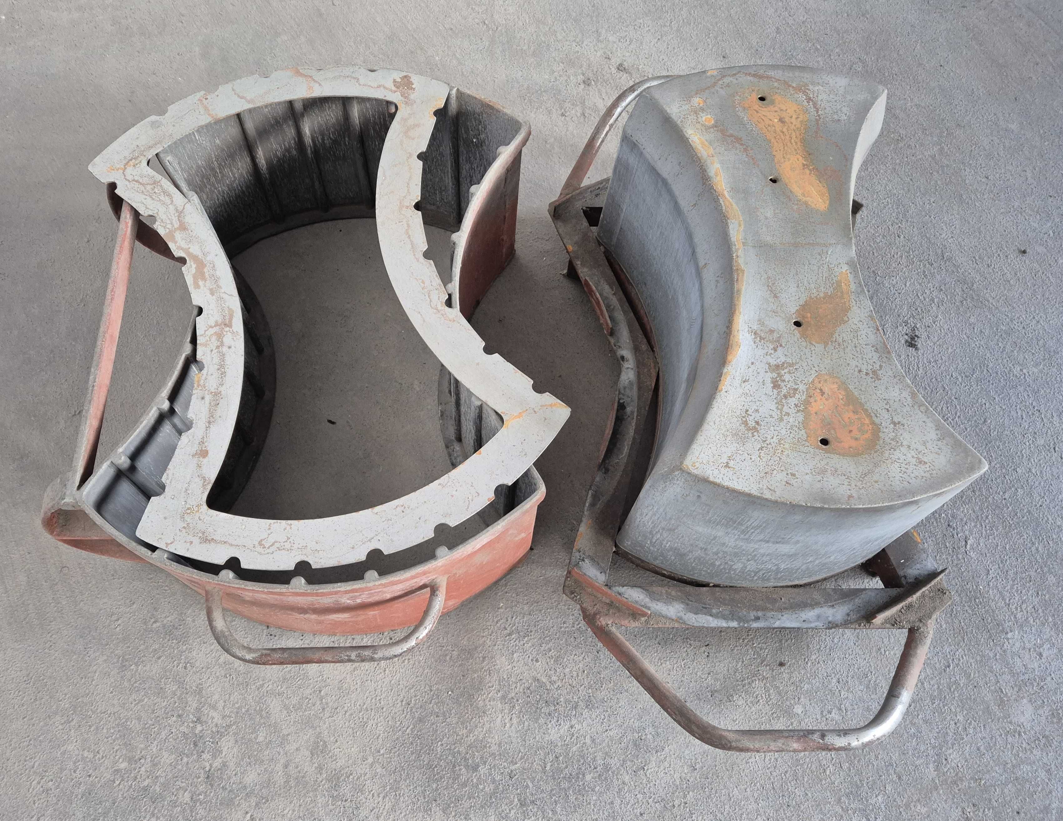 Forma do betonu na gazon ogrodowy, "ósemka", "nerka", "cukierek".