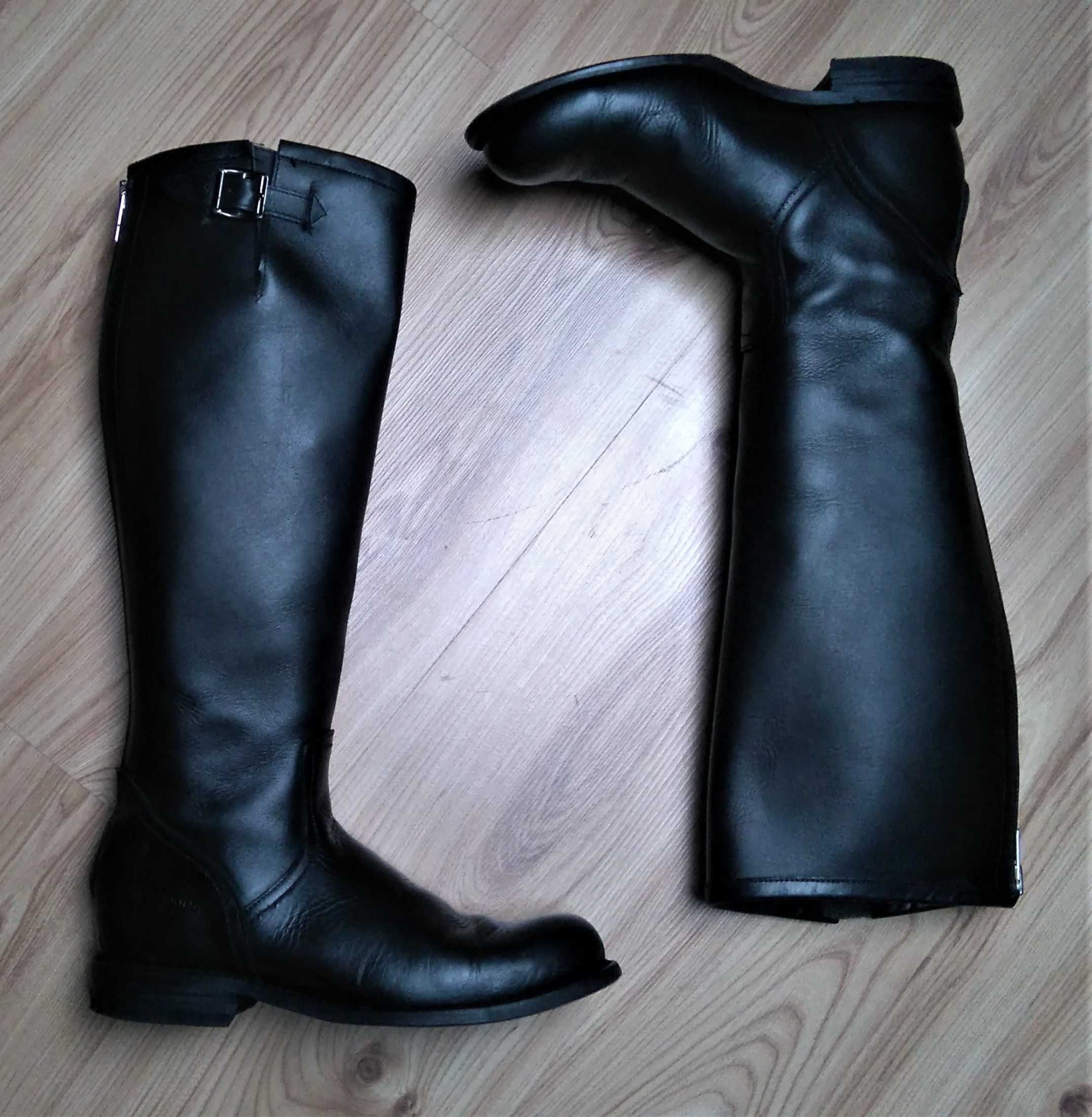 Buty jeździeckie ze skóry do jazdy konnej PRIMEBOOTS r. 40/41