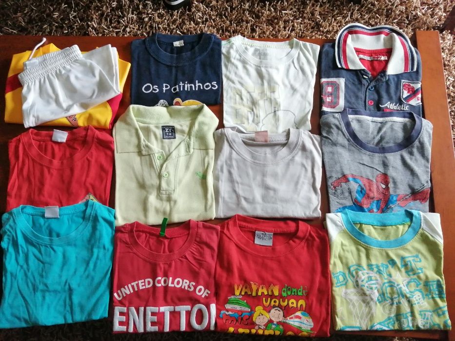 Roupa rapaz 6 anos VÁRIA