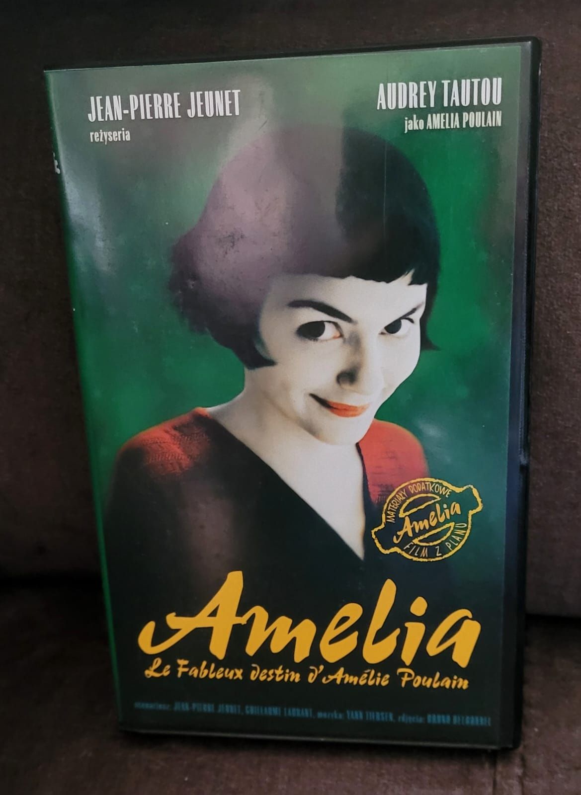 Kaseta VHS "Amelia" - Romantyczny klasyk na taśmie