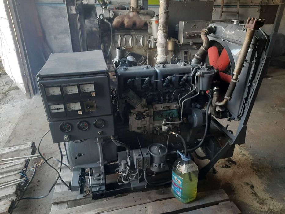 Дизель-електричний агрегат 16 кВт 2Е-16А б/у заводу Rigas Dizelis