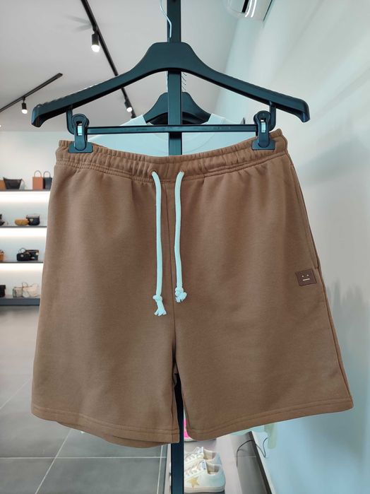 Шорти Acne Studios Fleece Shorts Cardinal Brown