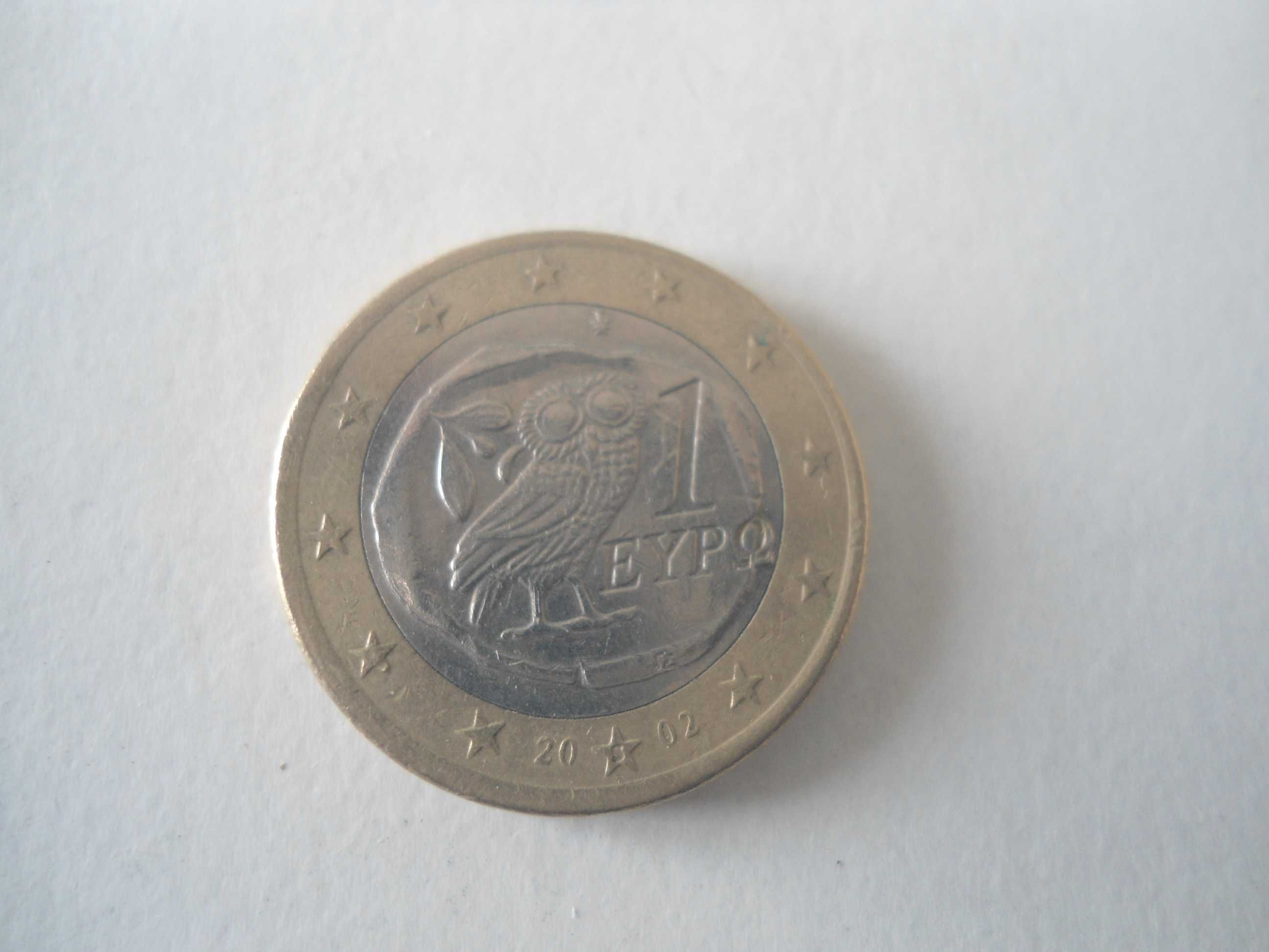 Moeda de 1 € 2002 - Grécia