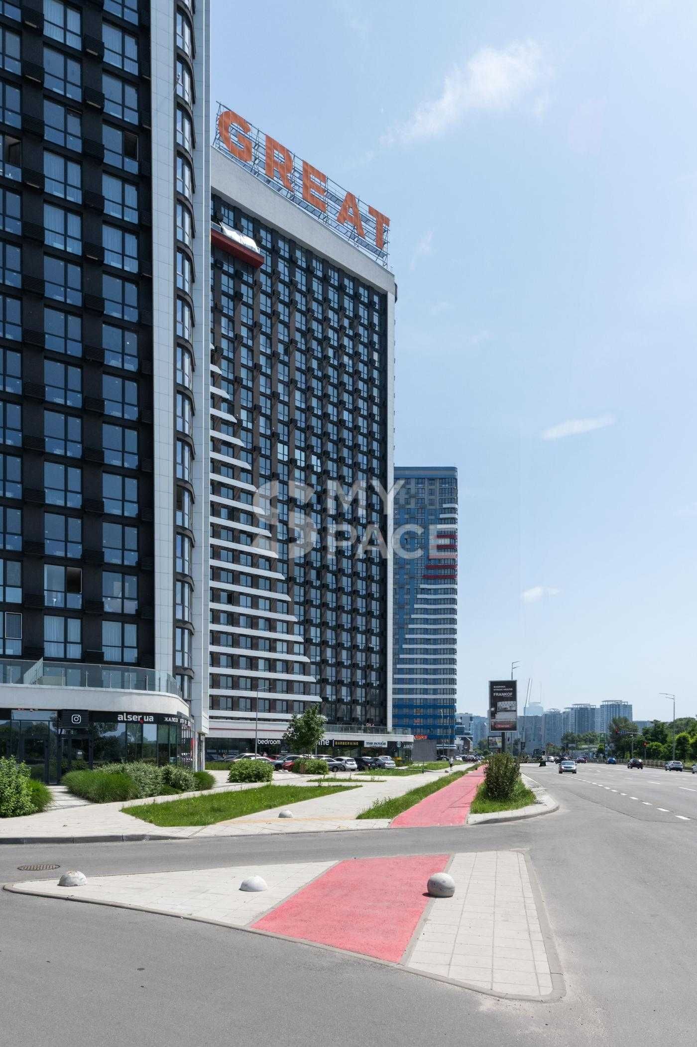 Чудова Пропозиція!!! ЖК Great 1к. 47,8м2 Дніпровська набережна 15Ж