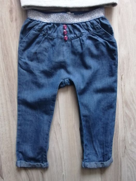 Spodnie haremki - rozmiar 86