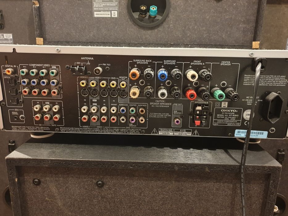 Thx onkyo amplituner stan perfekcyjny