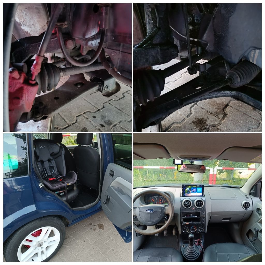 Ford Fusion ju2, 1,4 benzyna, 2003 r