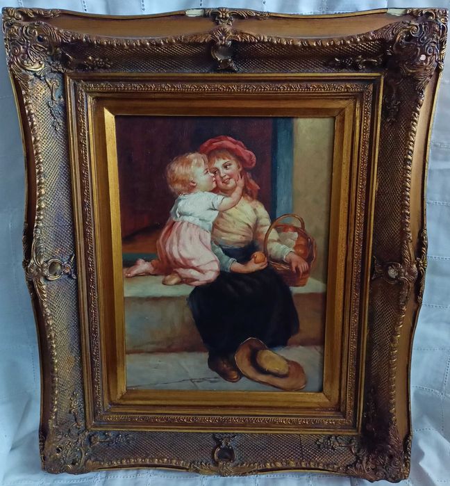 Quadro Óleo Sobre Tela Assinado