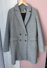Szary płaszcz, Zara - rozmiar S