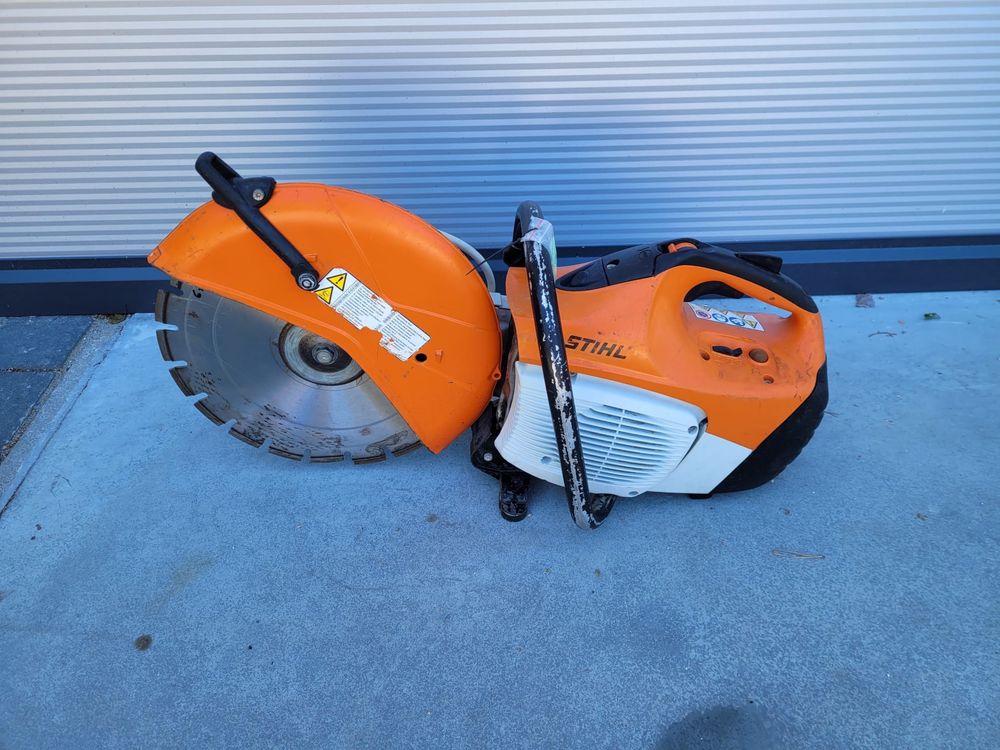 Piła do cięcia betonu/asfaltu kostki STIHL TS 420 tarcza 350