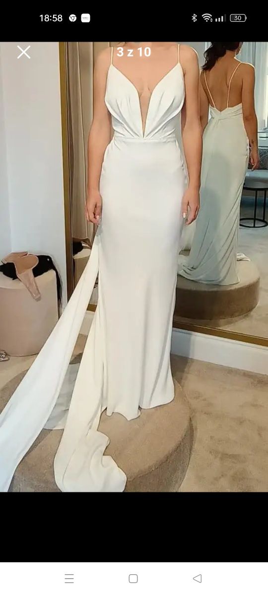 Suknia ślubna salon Maverie model Blanche
