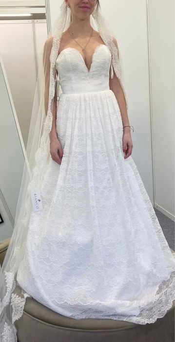 Nowa suknia slubna unikatowa rozmiar 36/38