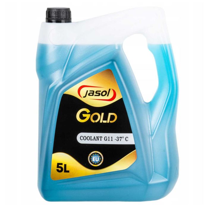 Płyn do chłodnic niebieski -37'C Jasol 5L niebieski