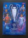 Caderneta vazia de cromos Futebol UEFA Champions League 2021 Topps