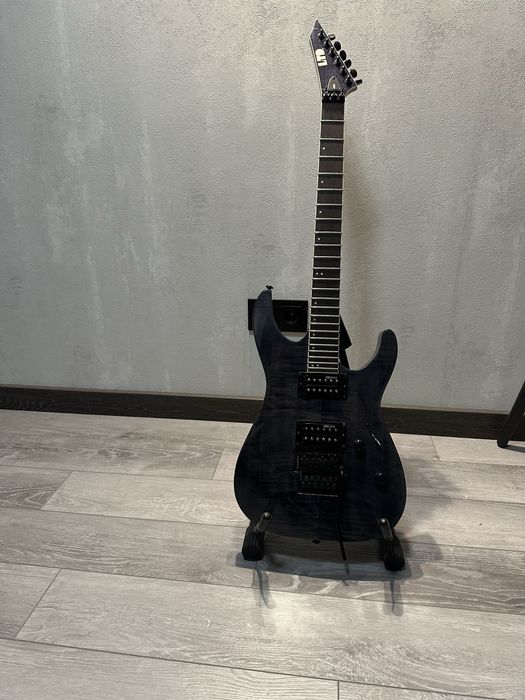 Електрогітара LTD M-200FM (See Thru Black)