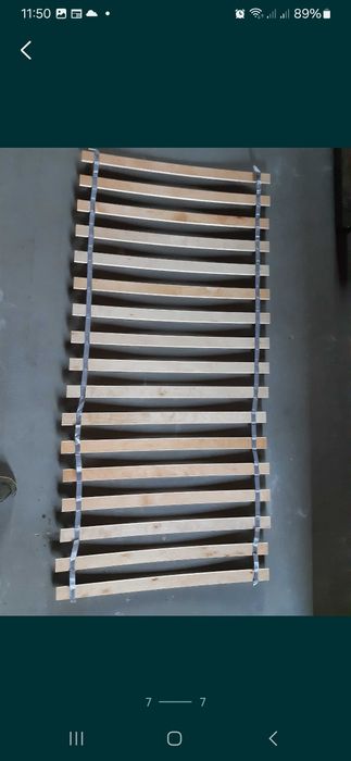 Spód żebrowany 90x200 cm, stelaż pod materac, szczebelki