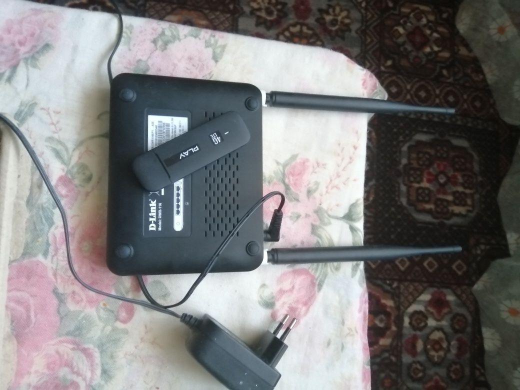 D-link роутер + модем 4g,Lte. Wi-Fi.