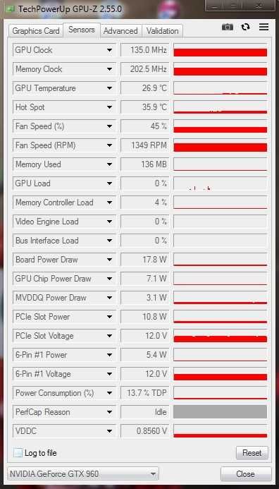 Gigabyte GeForce GTX 960 WindForce X2 4GB GDDR5 GV-N960OC-4GD