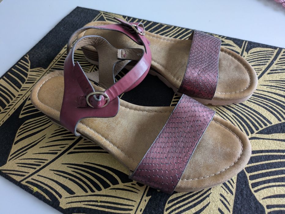 Sandałki damskie 38 stan db