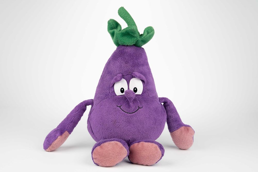 Мʼяка іграшка баклажан з серії овочі та фрукти Billa Goodness Gang