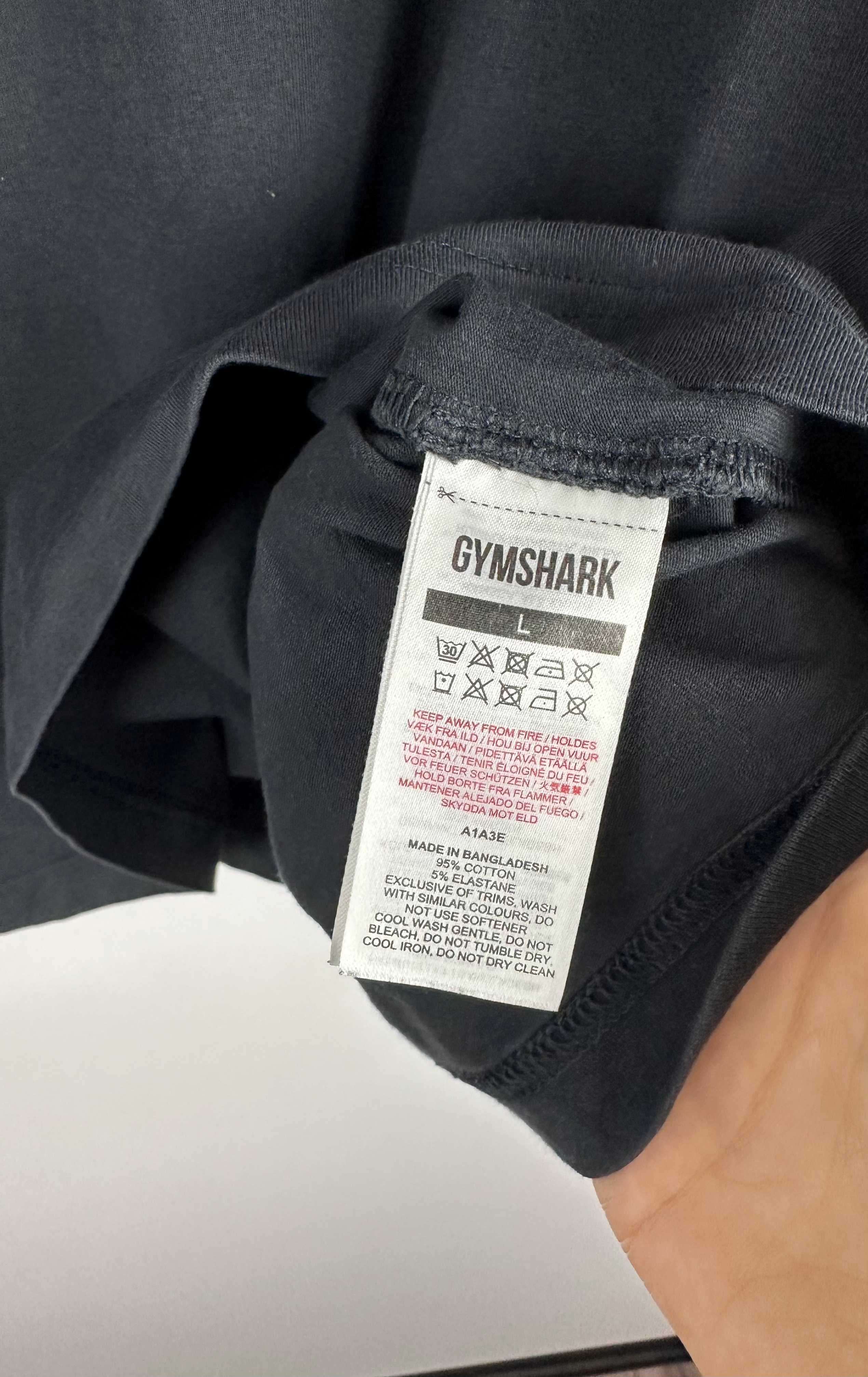 Koszulka Gymshark t-shirt męski bawełna r. L