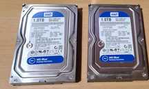 2 Discos WD de 1 TB cada