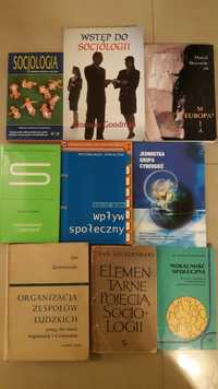 Komplet 8 ksiązek do socjologi Zieleniewski Goodman Szczepański Gidden