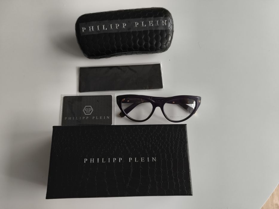 Oprawki Philipp Plein kolor śliwka