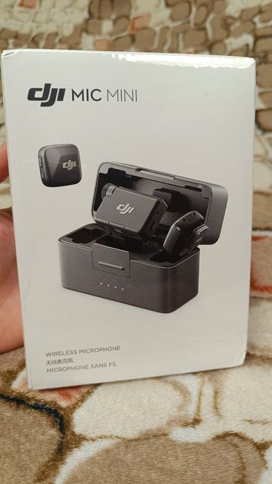 Бездротова мікрофонна система DJI Mic Mini 2TX 1RX Charging петличка