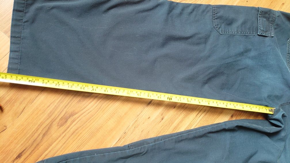 Oryginalne Dickies Spodnie Cargo Combat Z kieszeniami Granat 38S