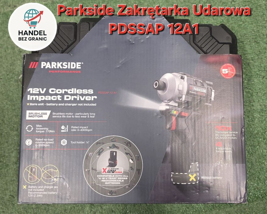 Parkside Zakrętarka Udarowa PDSSAP 12A1