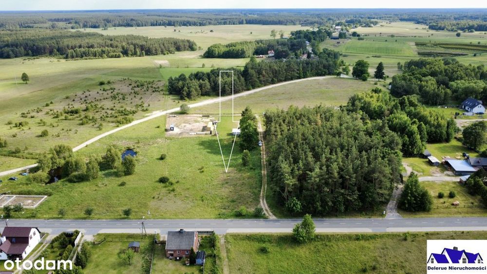 Działki budowlane w sąsiedztwie lasu