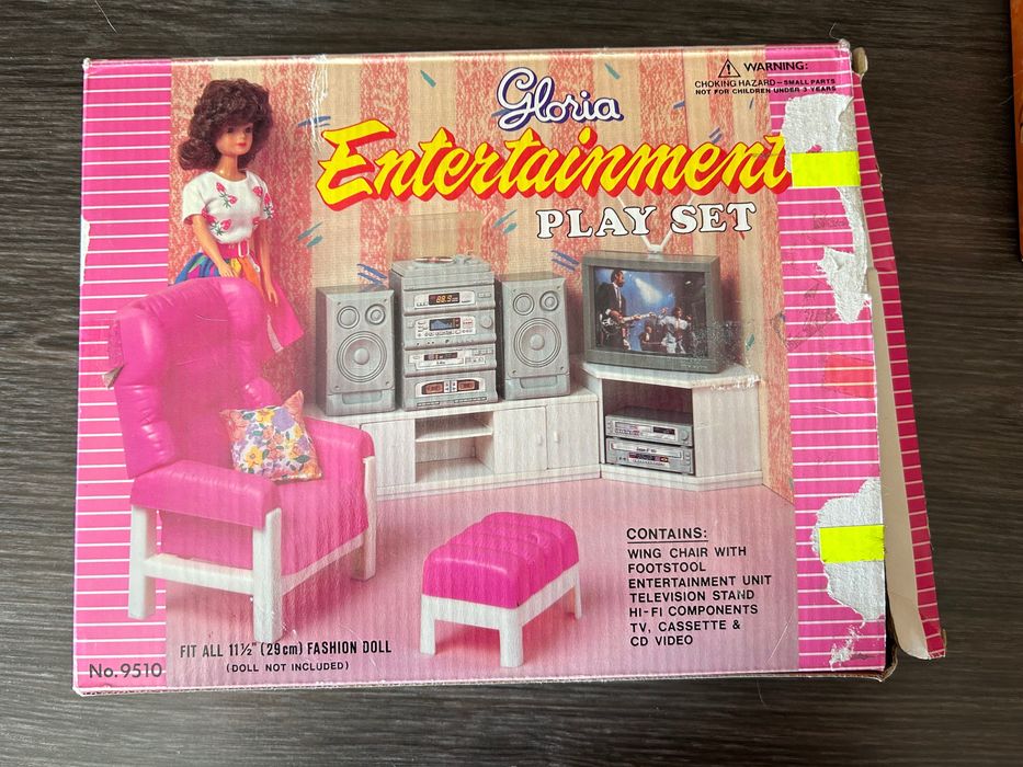 Meble Barbie 3 komplety zestaw