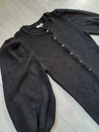 Czarny sweterek rozpinany L/XL