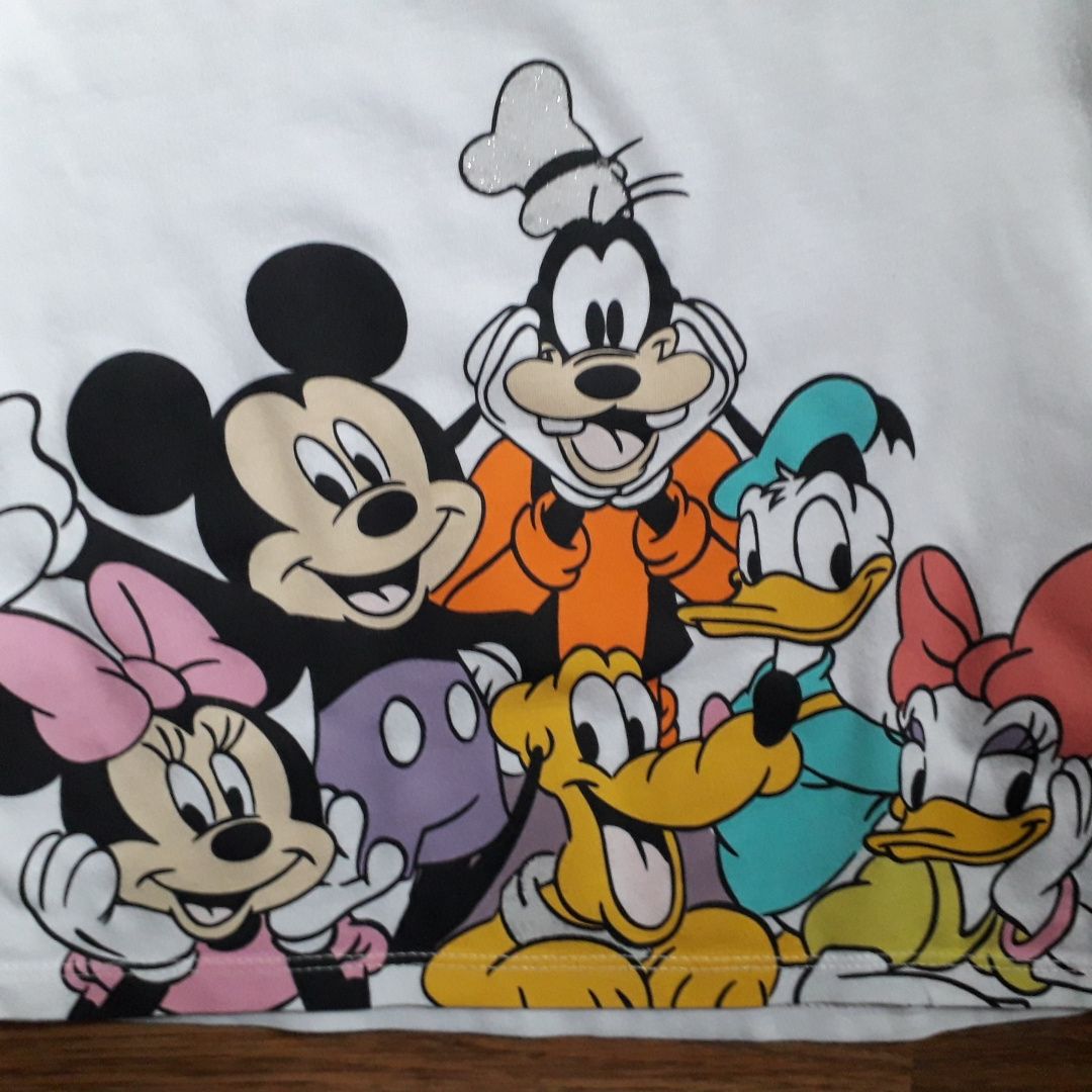 Bluzka/Bluzeczka/T-shirts 122/128 H&M realne 116 5/6 lat Minnie