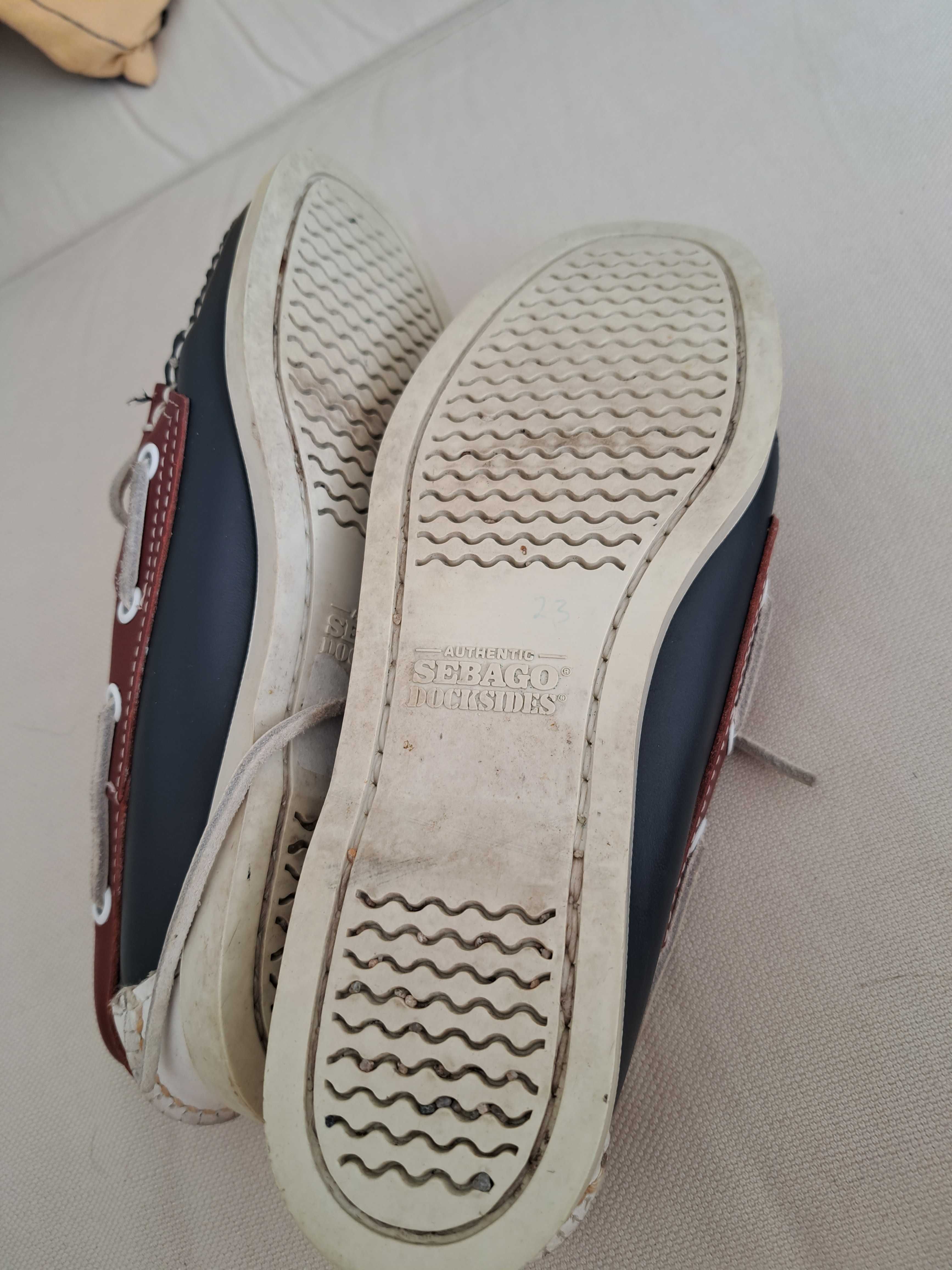 Buty zeglarskie Sebago skora 37
