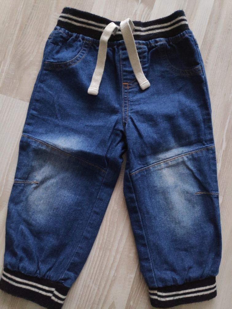 Spodnie chłopięce jeansowe 80/86 cm