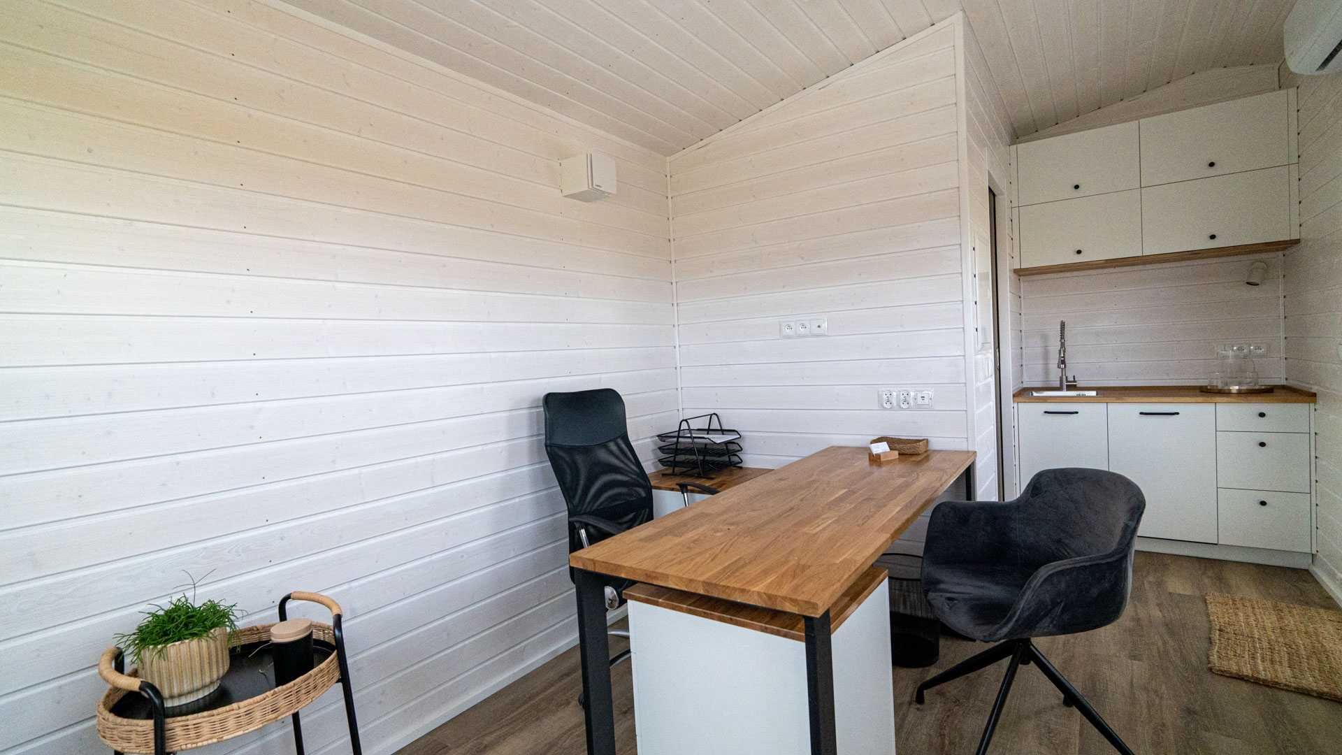 MOBI HOUSE Mobilne Biuro Recepcja Sklep Salon Gabinet Tiny House