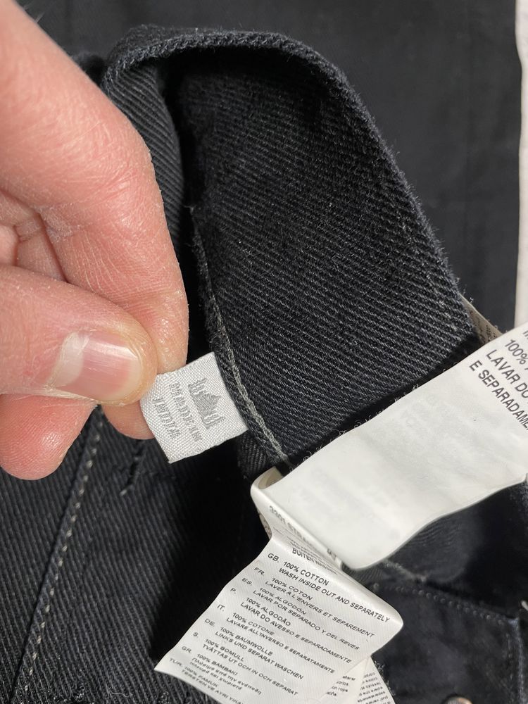 Мужские Черные Джинсы G Star Raw Оригинал Идеал M-L 36x30