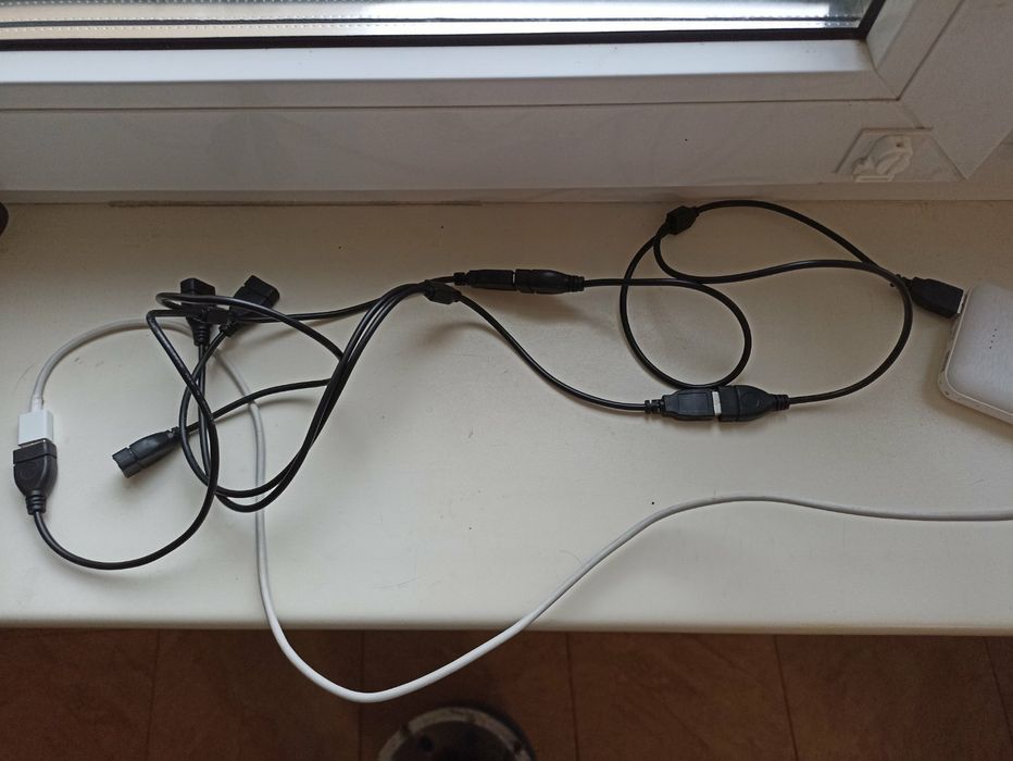 Перехідник, розгалужувач 1usb на 2 usb