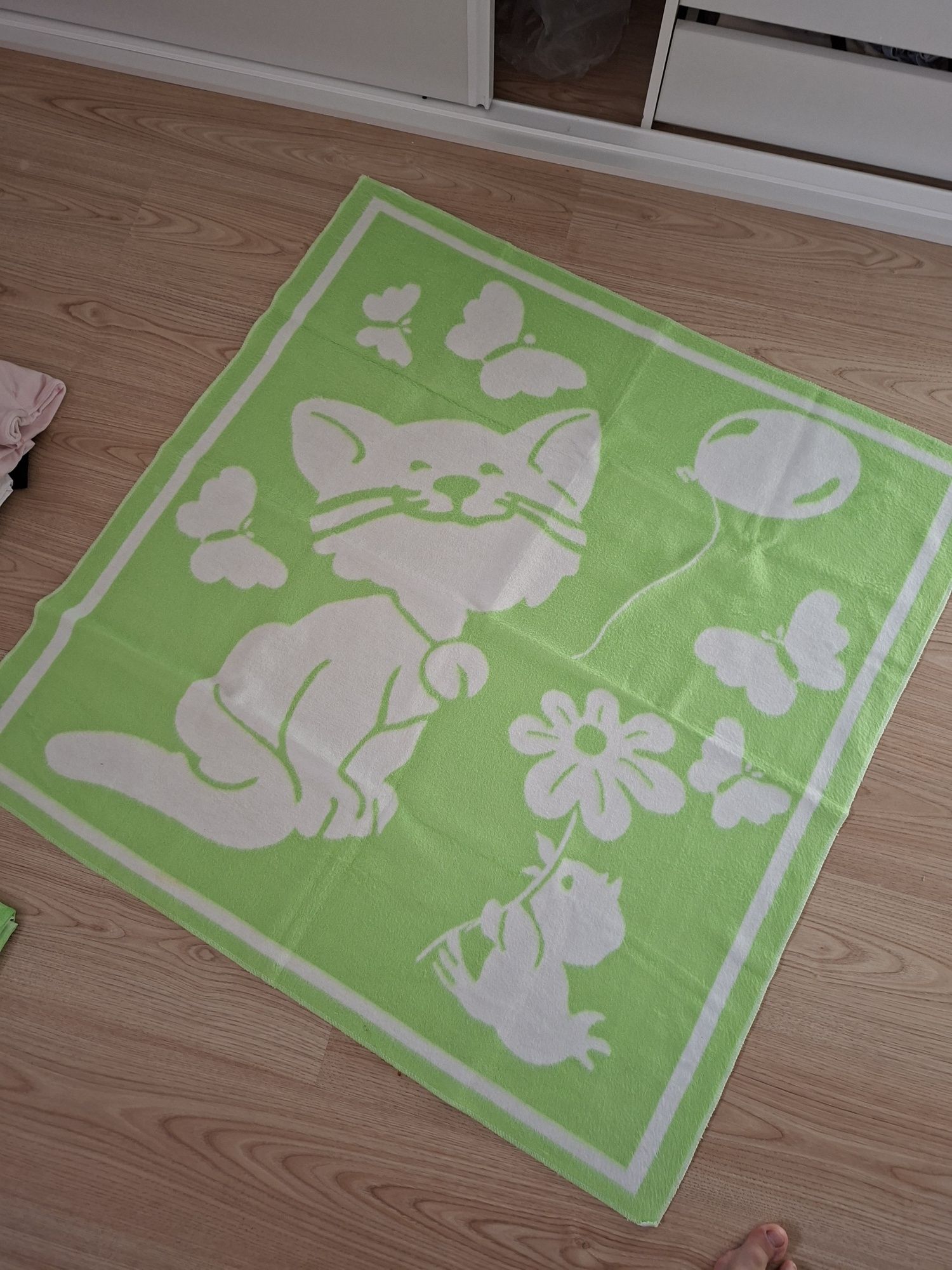 Cobertor para  bebe de lã