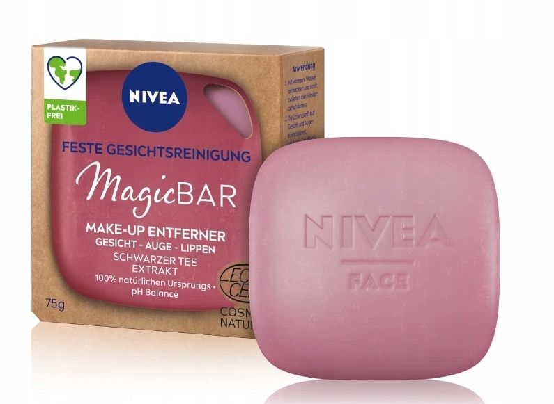 Nowa Nivea, MagicBar, Kostka do demakijażu, 75g