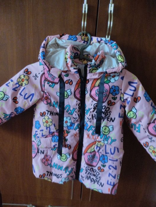 Куртка дівчинка демісезон