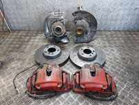 SWAP HAMULCÓW PRZÓD TARCZE ZACISKI BMW E60 E61 535d 3.0 D M57 348MM