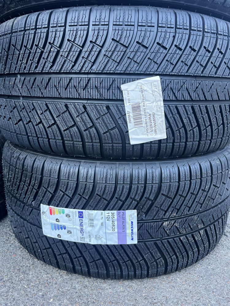 Зима 4шт 275/45R20+ 305/40R20 Michelin Pilot Alpin 5 SUV BMW Porsche