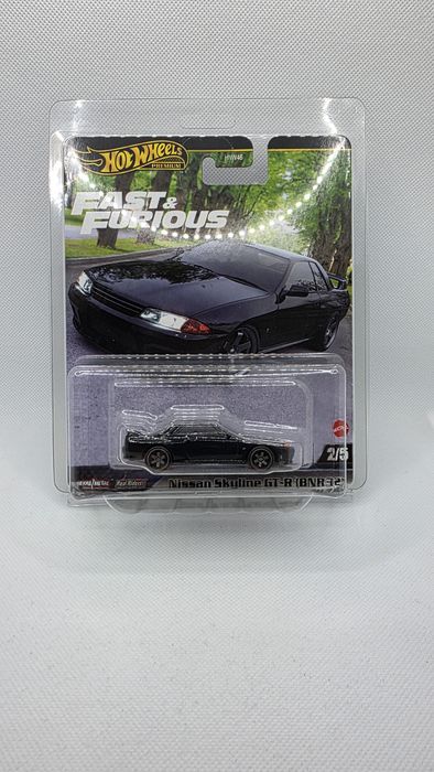 Hot Wheels Nissan Skyline GT-R (BNR32) Premium Fast&Furious + Protekto