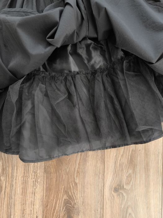 Sukienka wizytowa ellos, tiul, sylwester studniówka